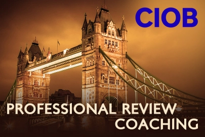 CIOB Professional Review Coaching