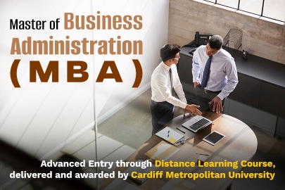 Master of Business Administration (MBA) Advanced Entry through Distance Learning Course from Cardiff Metropolitan University