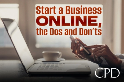 CPD – Start a Business Online, the Dos and Don’ts