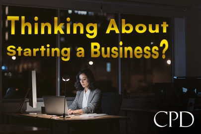 CPD – Thinking About Starting a Business?