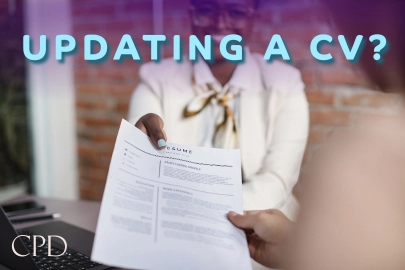 CPD – Updating a CV?