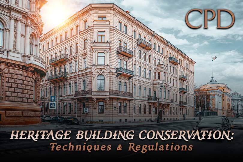 CPD - Heritage Building Conservation: Techniques & Regulations